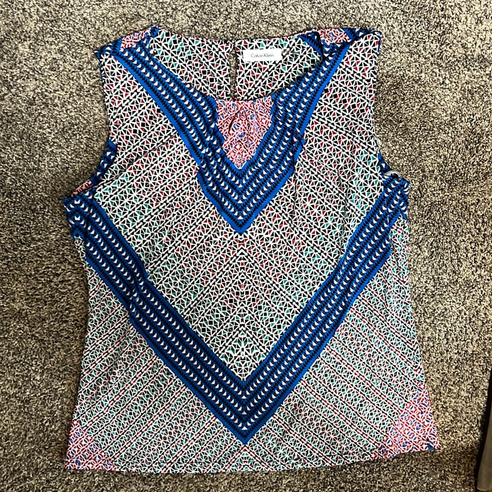 Calvin Klein printed Tank
